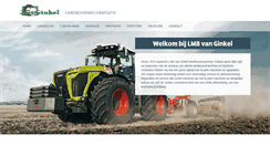 Desktop Screenshot of lmbvanginkel.nl